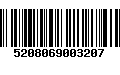 Código de Barras 5208069003207