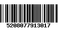 Código de Barras 5208077913017