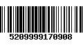 Código de Barras 5209999170908