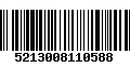 Código de Barras 5213008110588