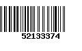 Código de Barras 52133374