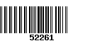 Código de Barras 52261