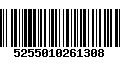 Código de Barras 5255010261308