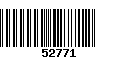 Código de Barras 52771