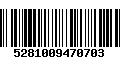 Código de Barras 5281009470703