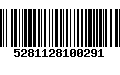 Código de Barras 5281128100291