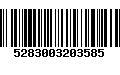 Código de Barras 5283003203585