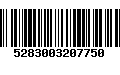 Código de Barras 5283003207750