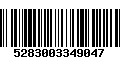 Código de Barras 5283003349047