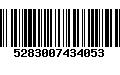 Código de Barras 5283007434053