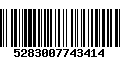 Código de Barras 5283007743414