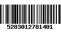 Código de Barras 5283012781401