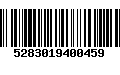 Código de Barras 5283019400459