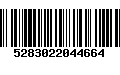 Código de Barras 5283022044664