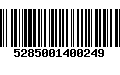 Código de Barras 5285001400249