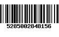 Código de Barras 5285002848156