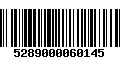 Código de Barras 5289000060145