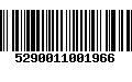 Código de Barras 5290011001966