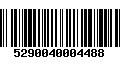 Código de Barras 5290040004488