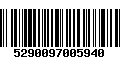 Código de Barras 5290097005940