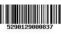 Código de Barras 5290129000837