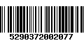 Código de Barras 5290372002077