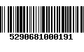 Código de Barras 5290681000191