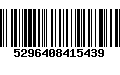 Código de Barras 5296408415439