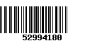 Código de Barras 52994180