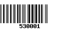 Código de Barras 530001