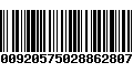 Código de Barras 530092057502886280764