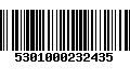 Código de Barras 5301000232435