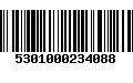 Código de Barras 5301000234088