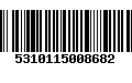 Código de Barras 5310115008682