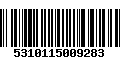 Código de Barras 5310115009283