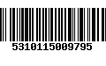 Código de Barras 5310115009795