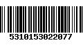 Código de Barras 5310153022077