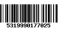 Código de Barras 5319990177025