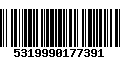 Código de Barras 5319990177391