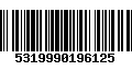 Código de Barras 5319990196125