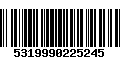 Código de Barras 5319990225245