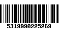 Código de Barras 5319990225269