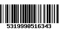 Código de Barras 5319990516343