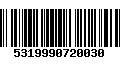 Código de Barras 5319990720030