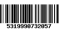 Código de Barras 5319990732057