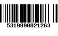 Código de Barras 5319990821263