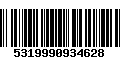 Código de Barras 5319990934628