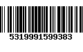 Código de Barras 5319991599383