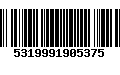 Código de Barras 5319991905375