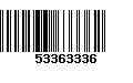 Código de Barras 53363336